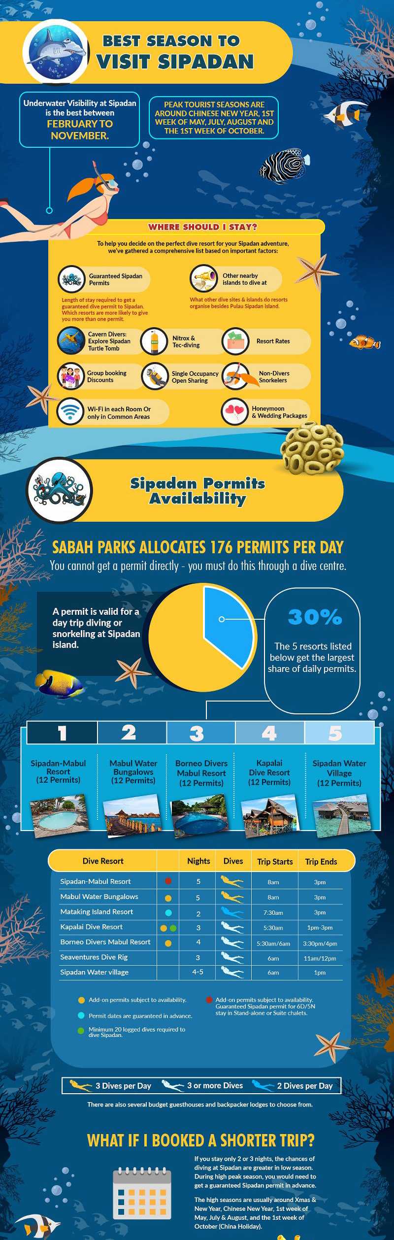 Sipadan Island Diving Guide Infographic